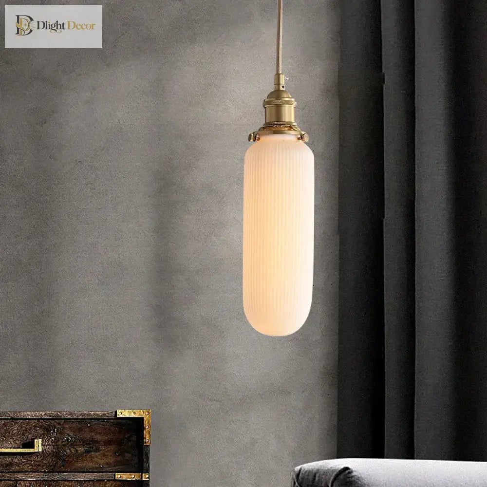 Copper Ceramic Chandelier | Bedroom & Bedside Lighting