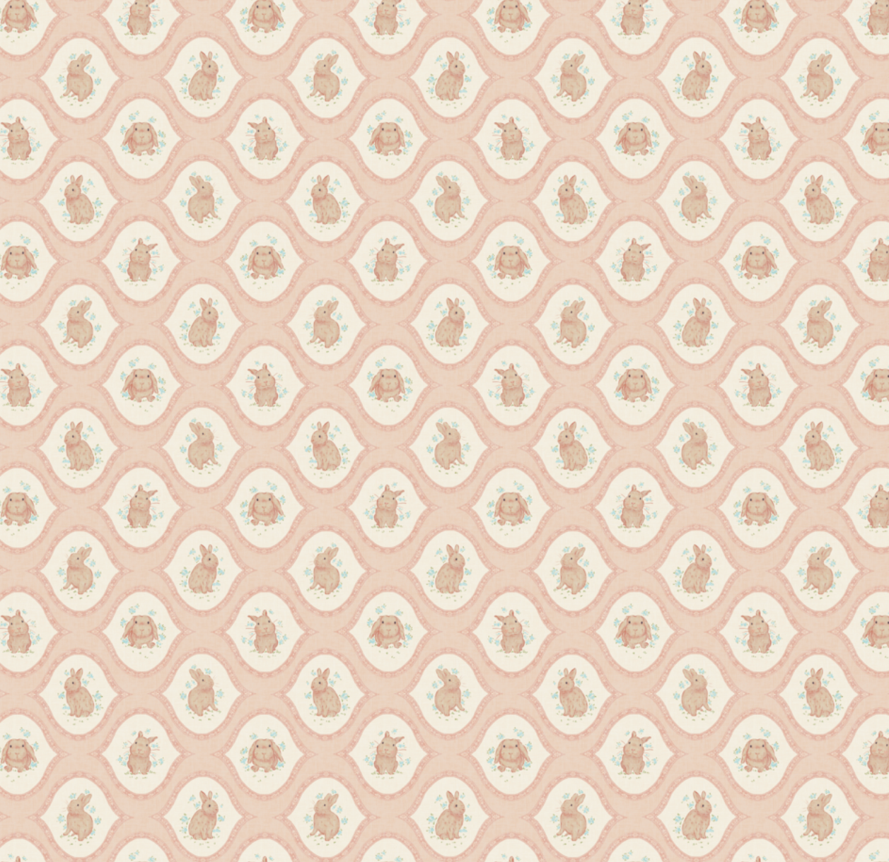 Poppie Wallpaper by Niranjana Mani Design