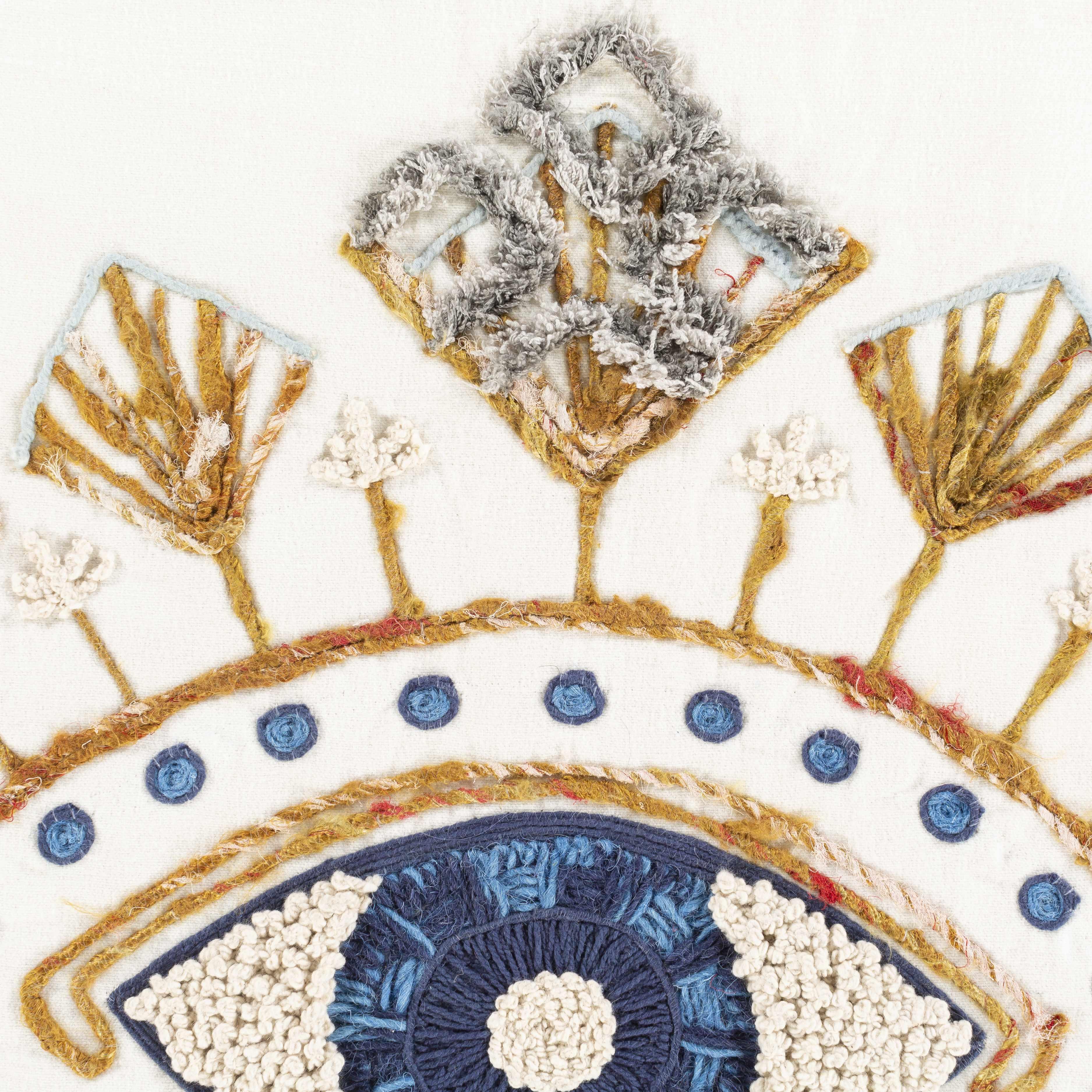 Blue Eye Square Throw Pillow - Clearance - PRHOMZ