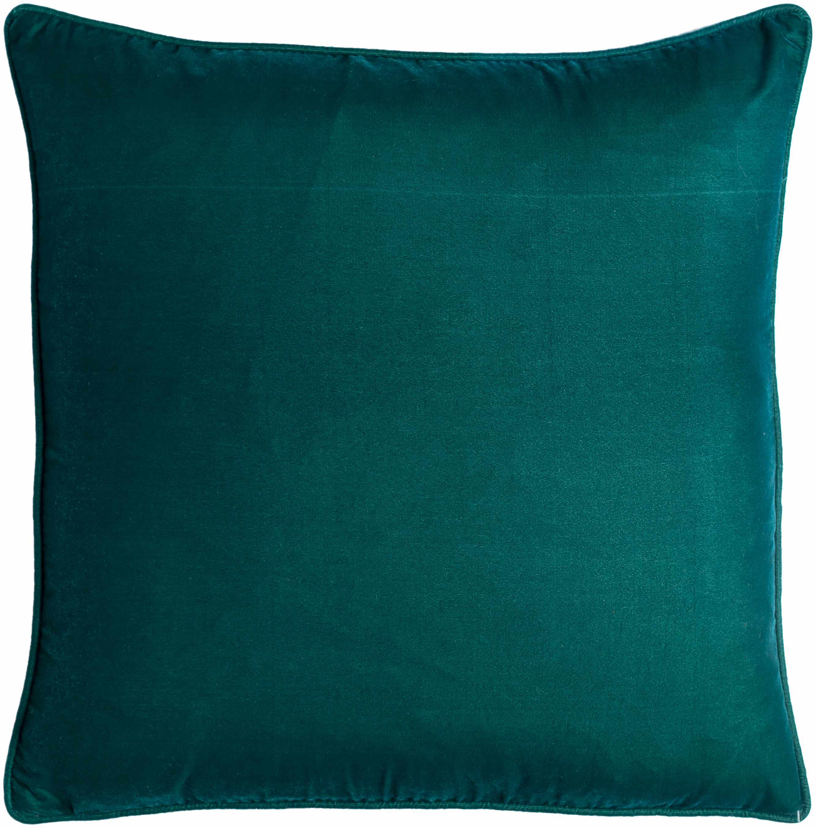 Coye Deep Teal Square Throw Pillow - Clearance-0
