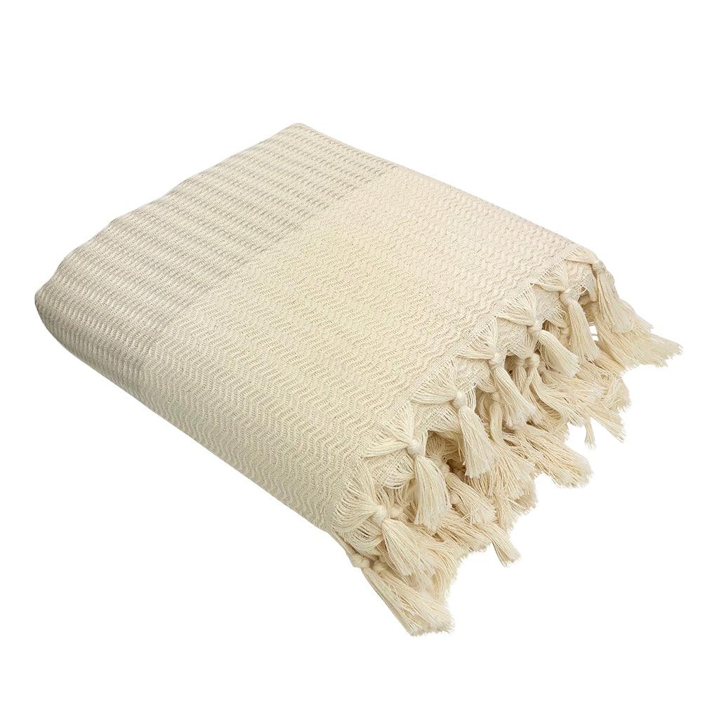 Plush Wavy Turkish Throw - PRHOMZ
