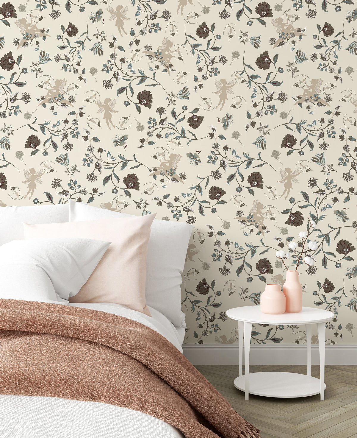 Lucinda Wallpaper by Julia Clayden