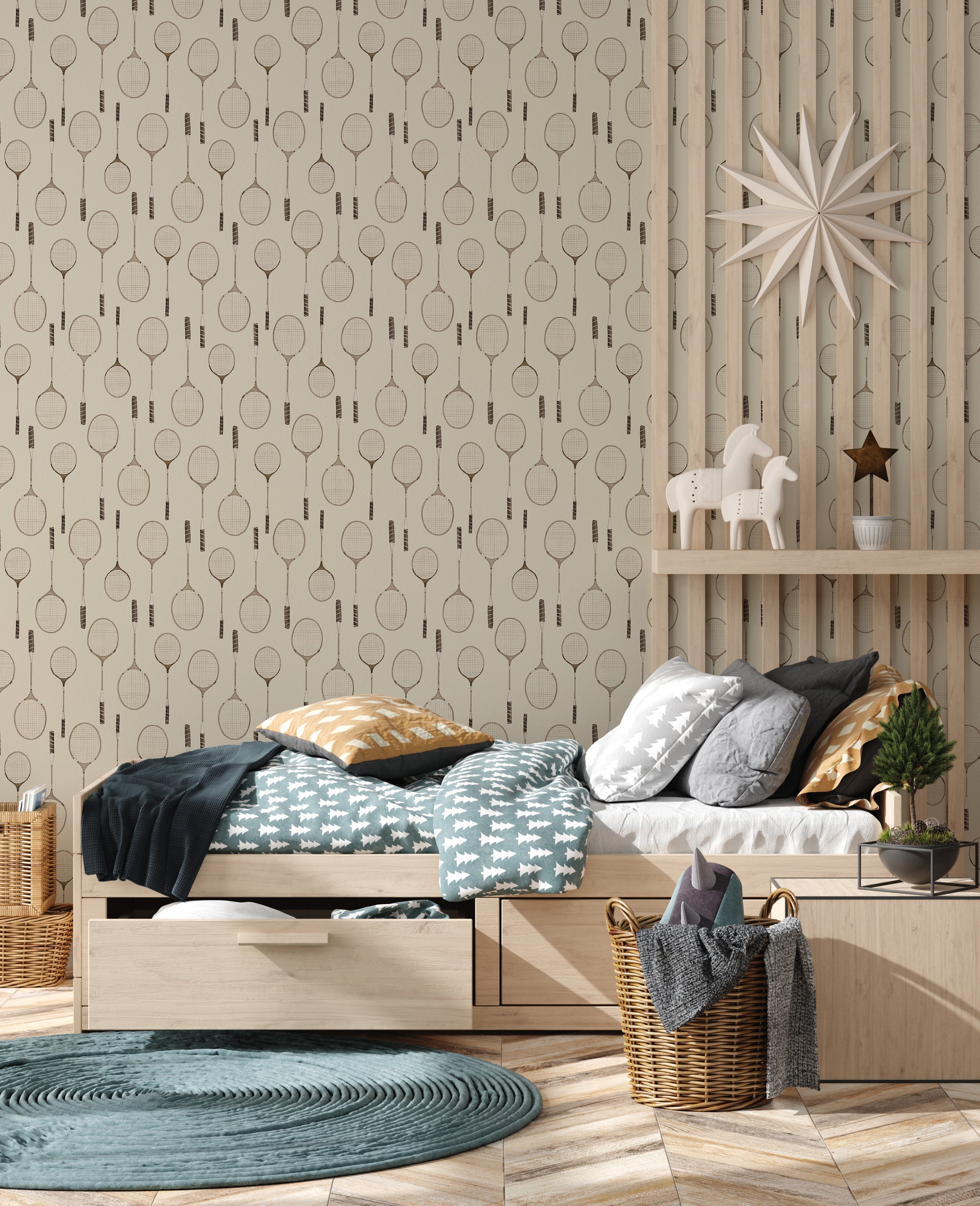 Decker Wallpaper by Hailey Kiefer Designs