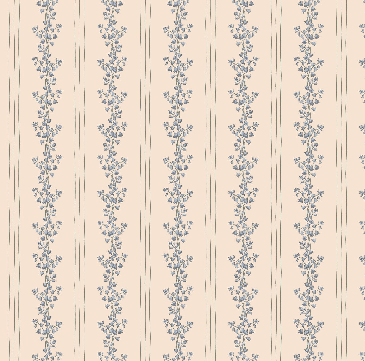 Janie Wallpaper by Astrid Blanchard