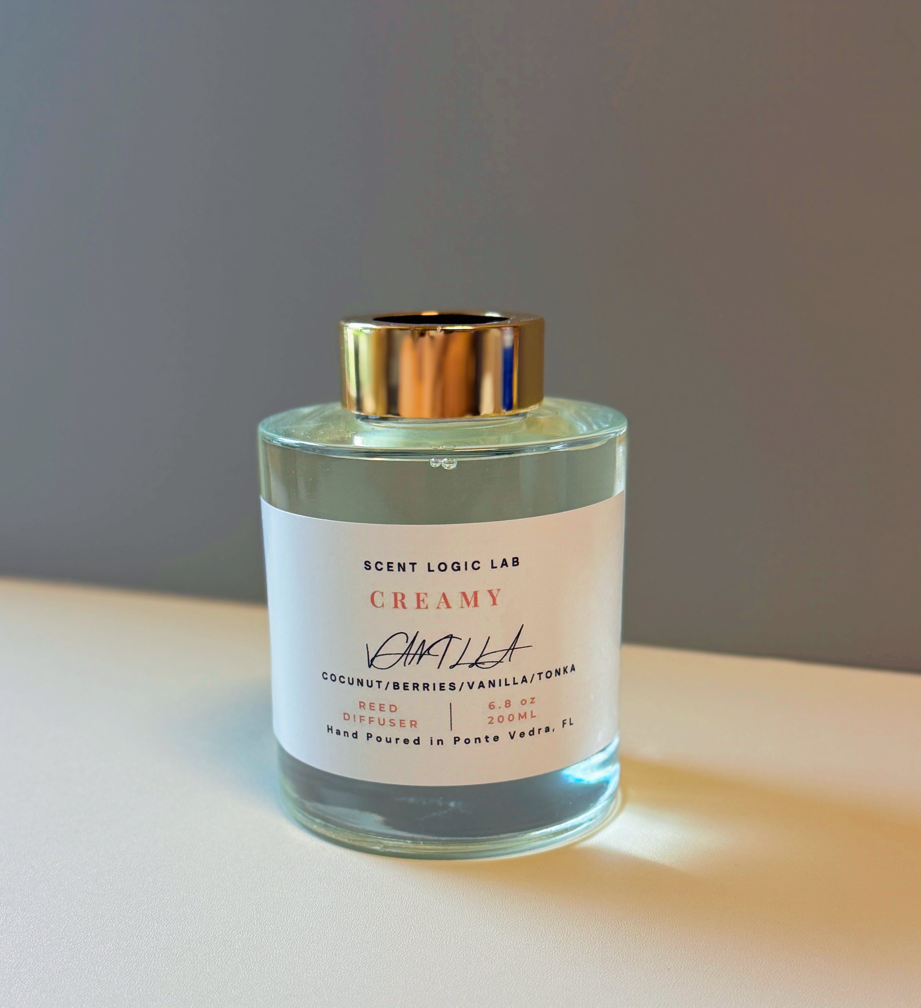 Creamy Vanilla Reed Diffuser – 100ml & 200ml