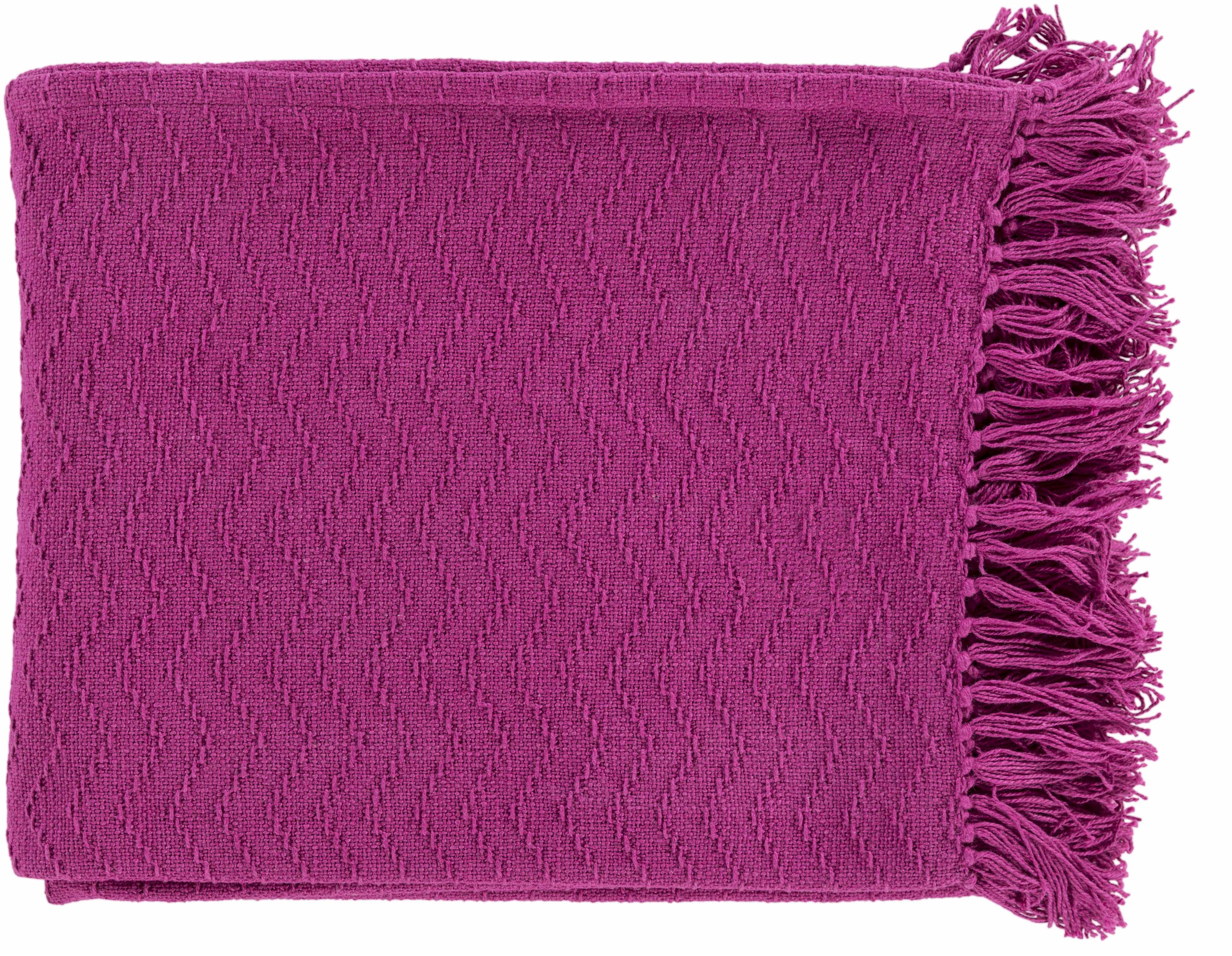 Chiconcuac Magenta Throw Blanket-0