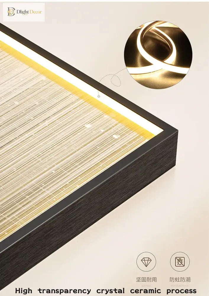 Crystal LED Wall Art Light | Modern Interior Home Lighting