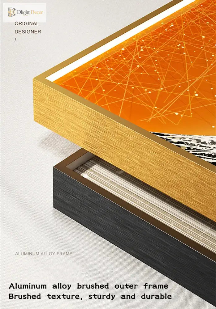Crystal LED Wall Art Light | Modern Interior Home Lighting