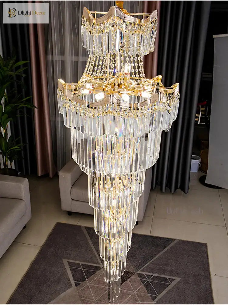 Crystal Signature Chandelier | Living Room Home Lighting