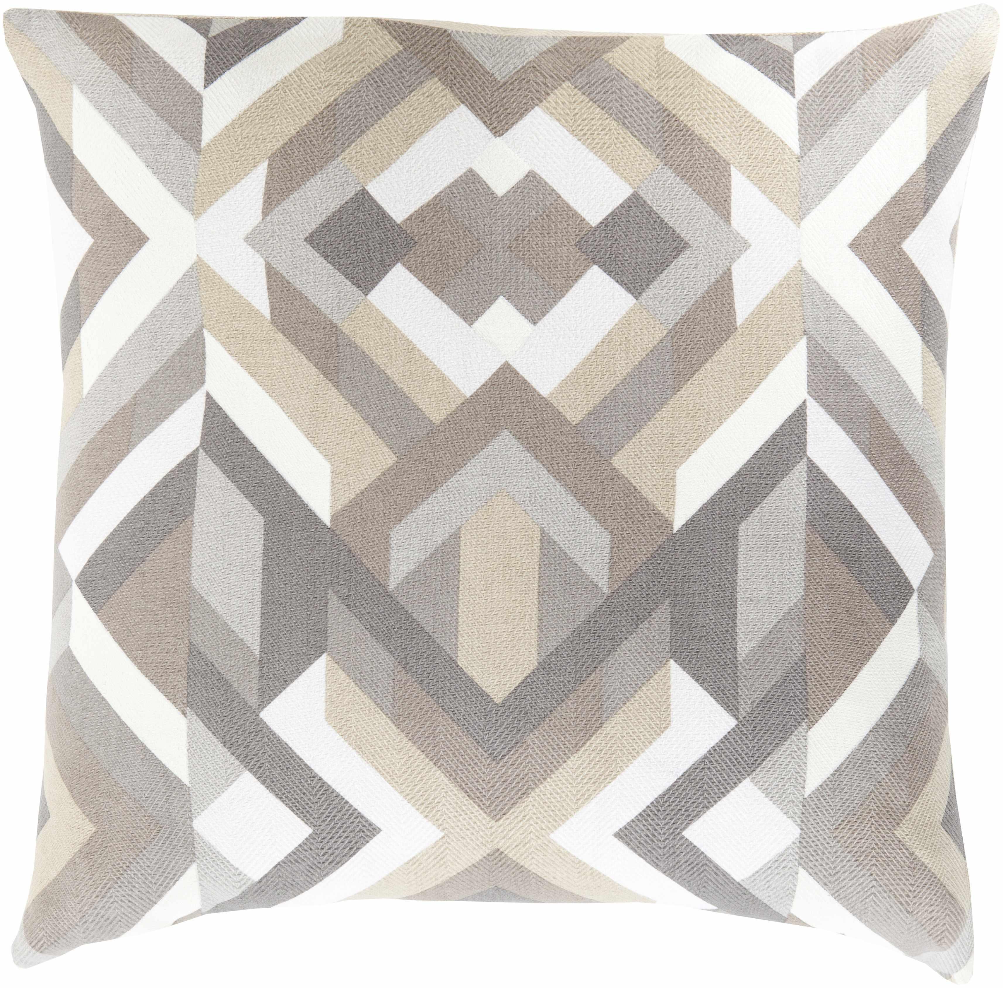 Curlew Modern Geometric Throw Pillow - Clearance - PRHOMZ