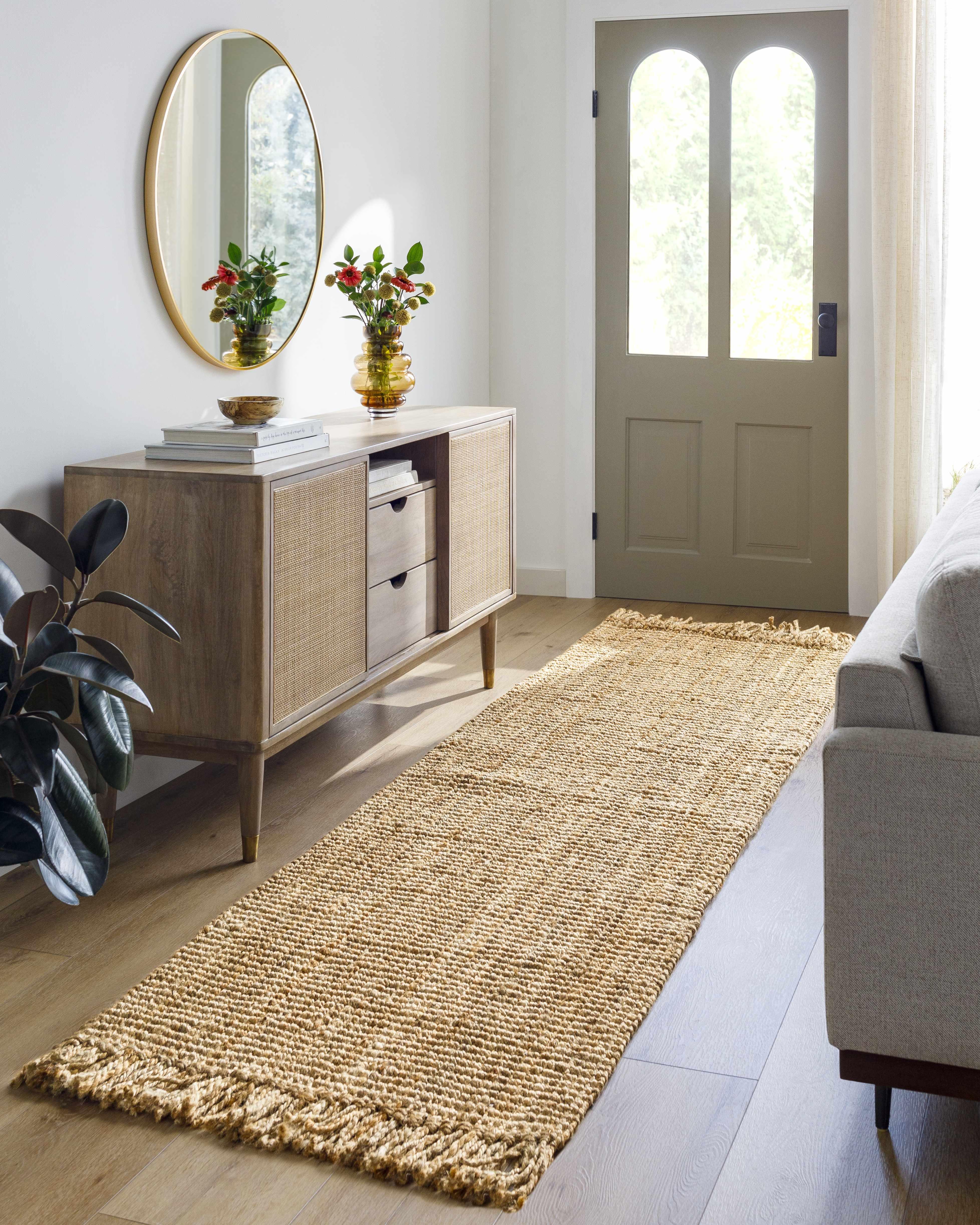 Senneterre Natural Jute Rug – Eco-Friendly & Stylish - PRHOMZ