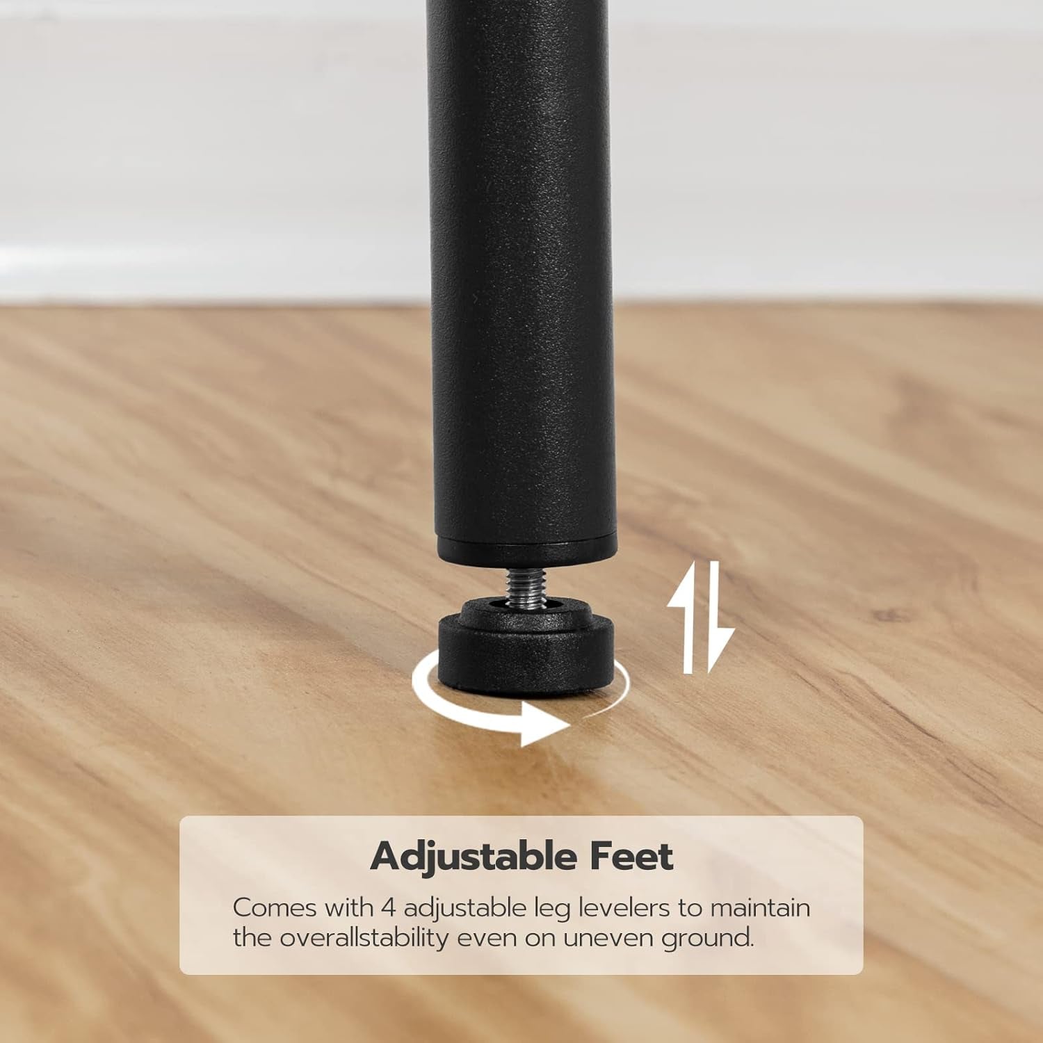 Bar Height Stools Set Of 2 With Footrest Rustic Brown