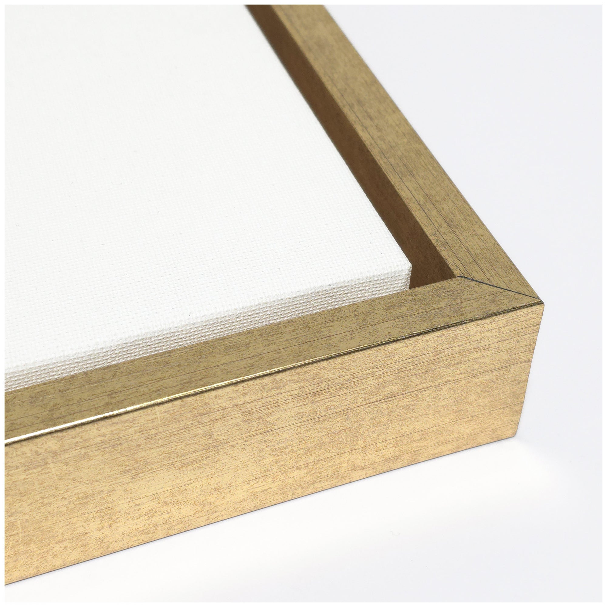 Sylvie Colorful Tropic Botanical Abstract Neutral Linen Framed Canvas by The Creative Bunch Studio