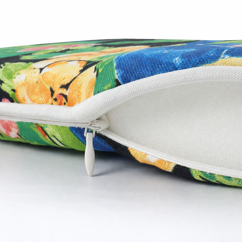 Outdoor Patio Chair Cushions, Water-Repellent U-Shape Thick Foam Seat Cushions with Ties