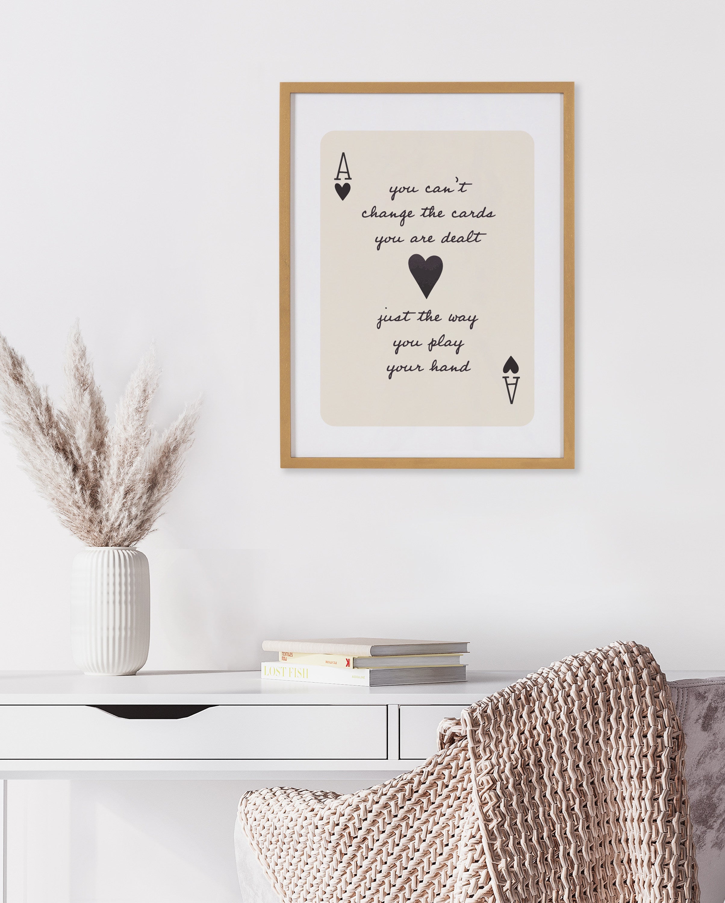 Gallery Ace of Heart Cards Positive Quote Print by The Creative Bunch Studio