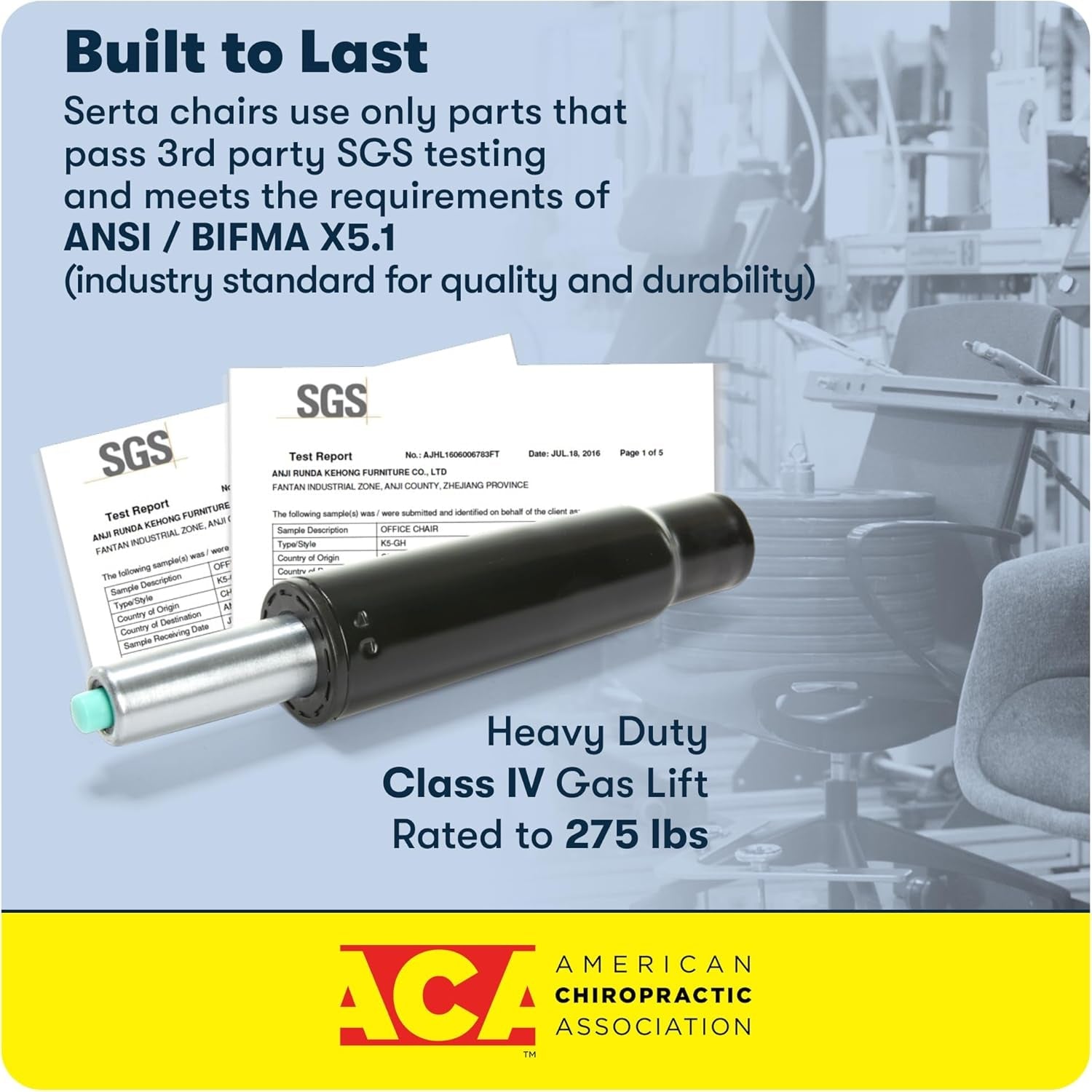 Black Executive Office Chair With Air Lumbar Technology