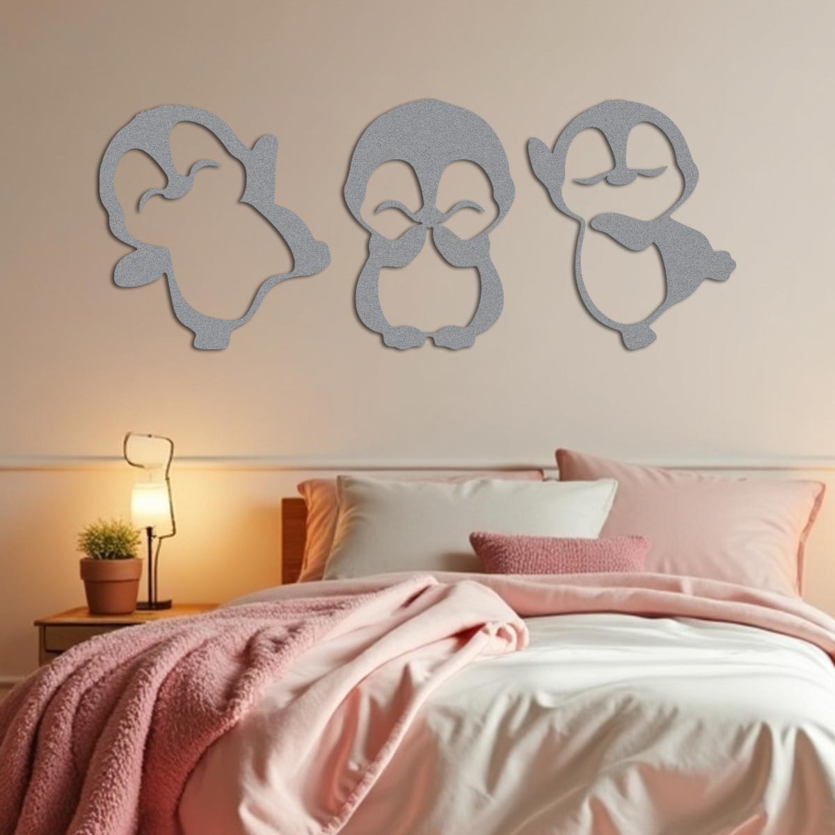 Dancing Baby Penguins Sign-5