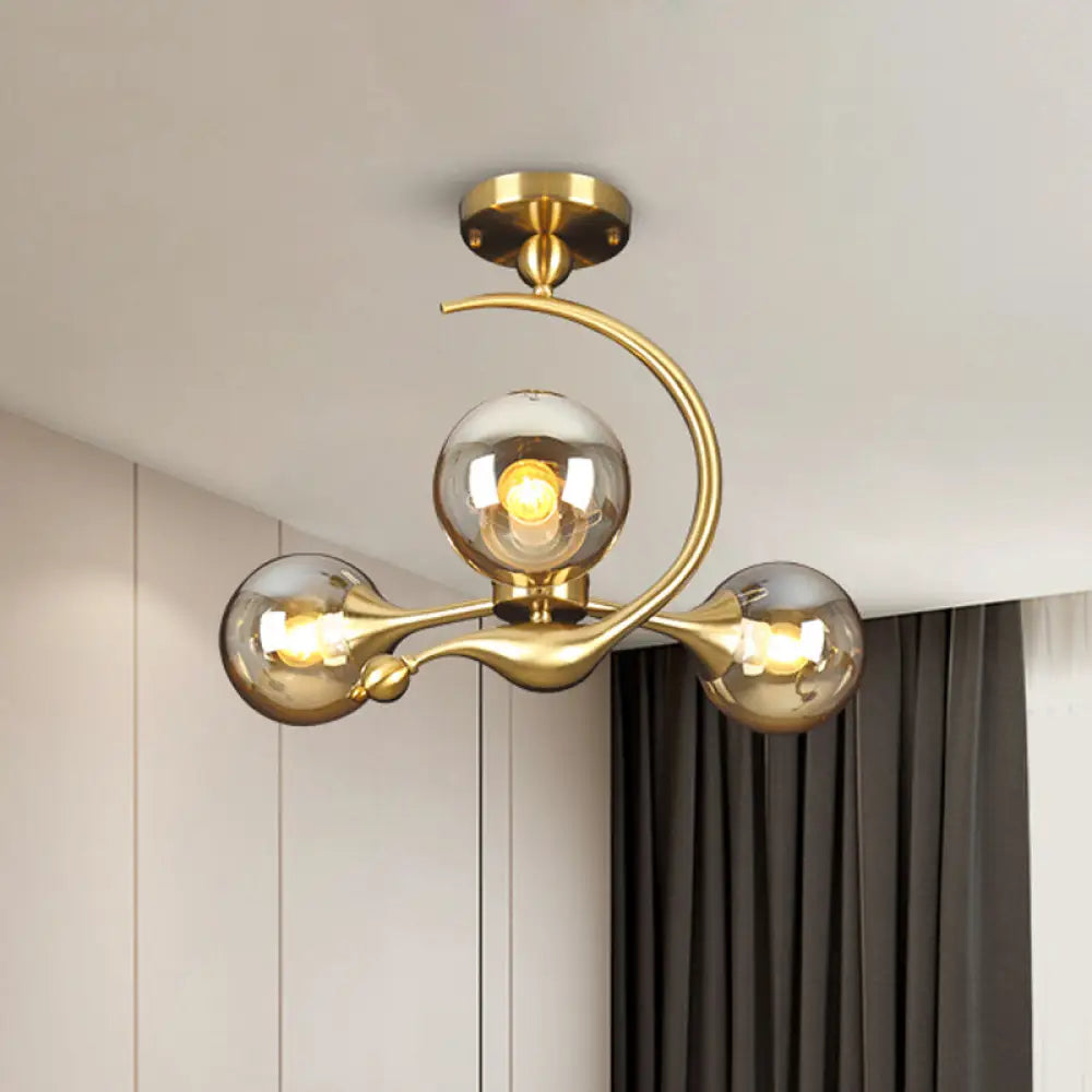 Daphne Mid-Century Chandelier | Dining Room Home Lighting