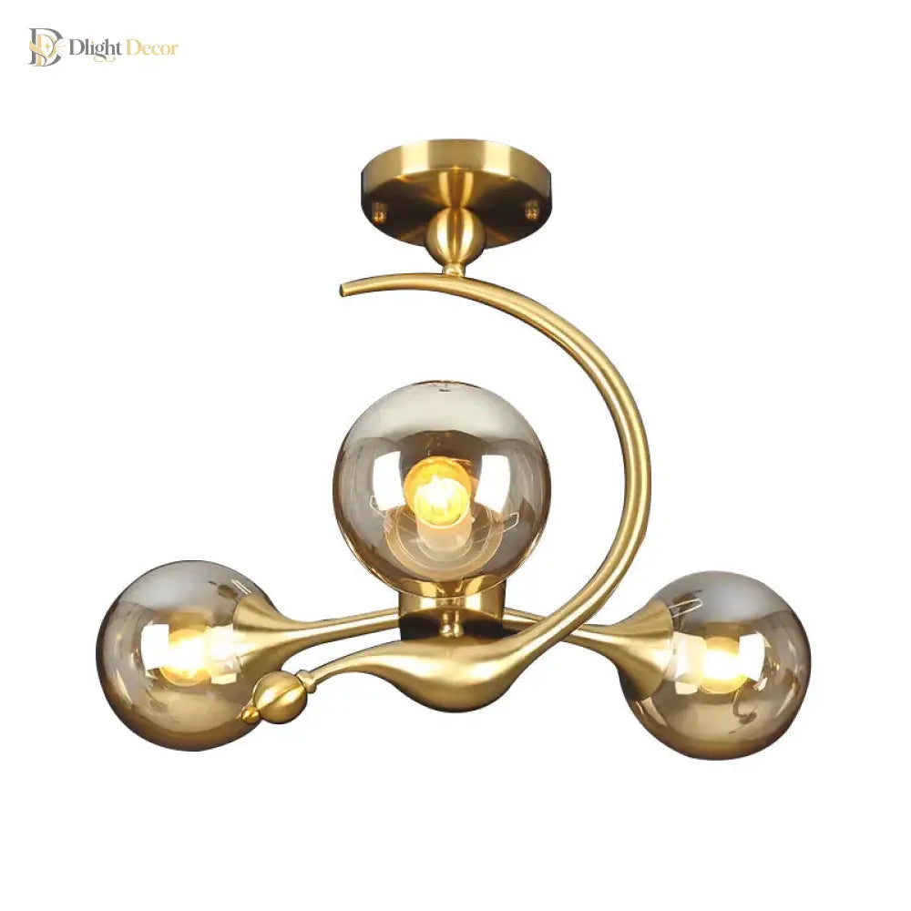 Daphne Mid-Century Chandelier | Dining Room Home Lighting