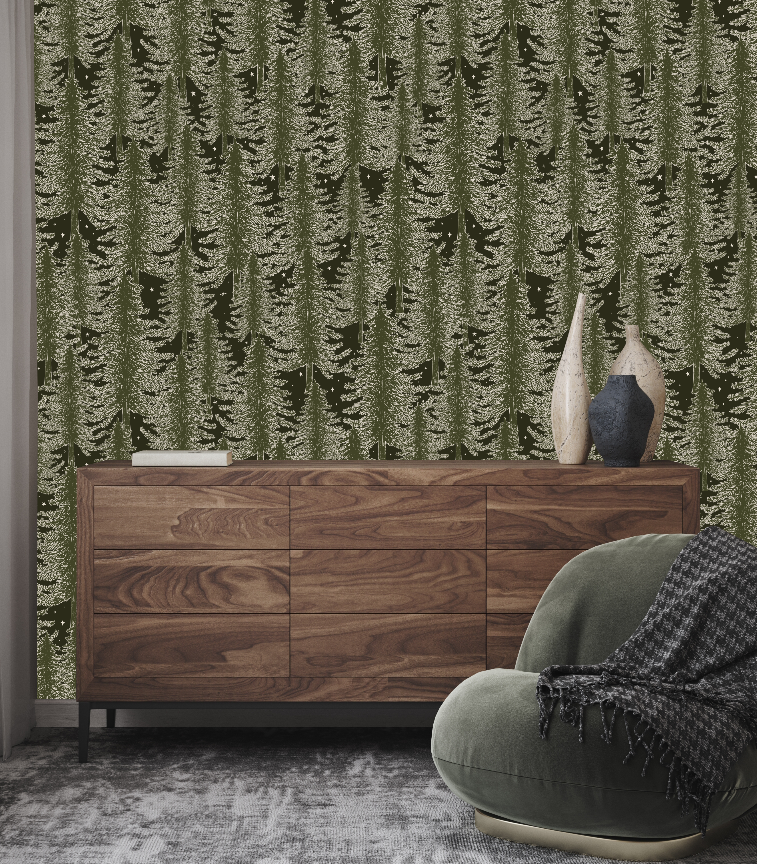 Mason Wallpaper by Brittany Polatis Design