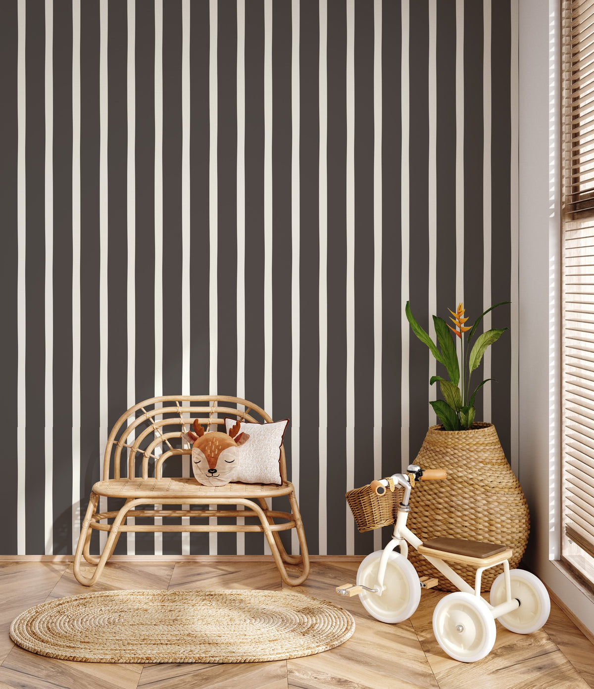 Sutherland Wallpaper by Linen and Paper Design