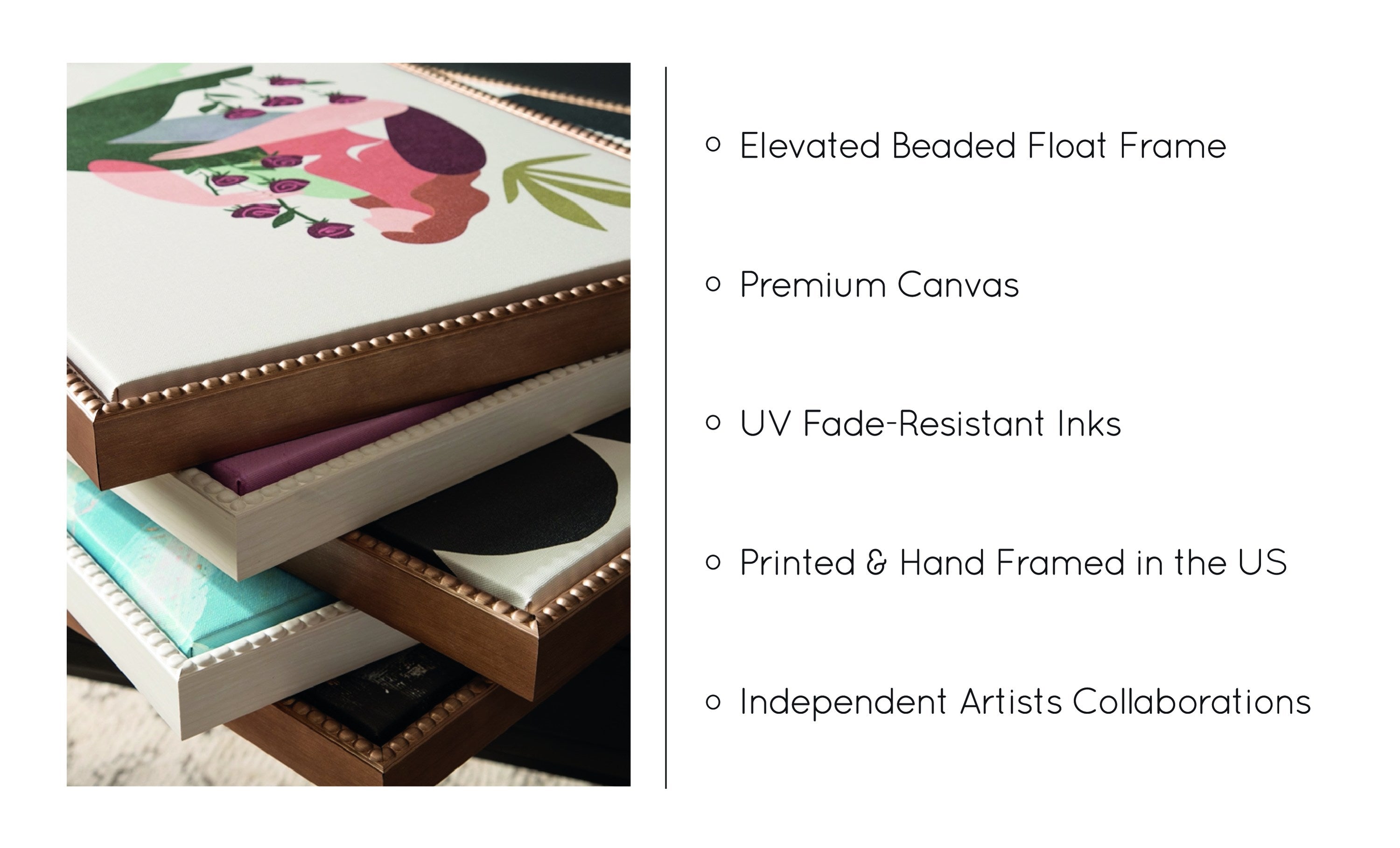 Sylvie Beautiful Painterly Floral Bouquets Framed Canvas Art Set by The Creative Bunch Studio