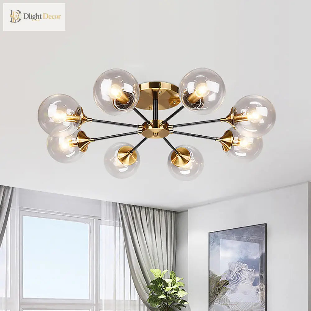 Delilah Flush Mount Light | Modern Interior Home Lighting