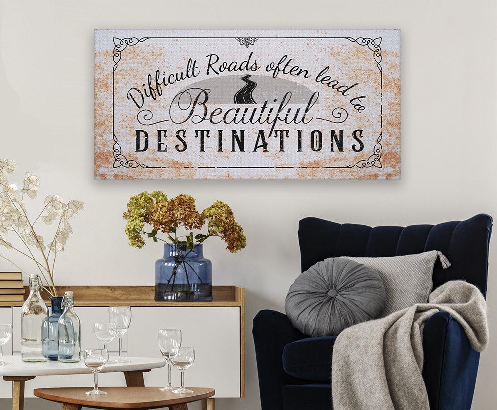 Difficult Roads - Canvas