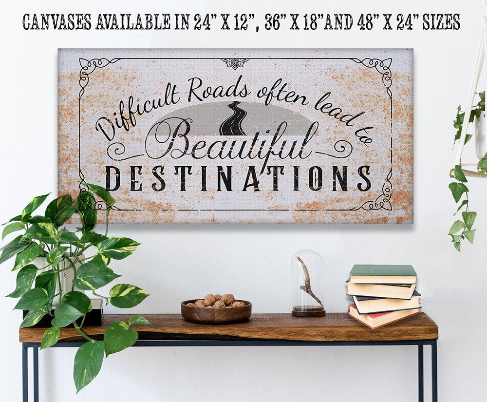 Difficult Roads - Canvas