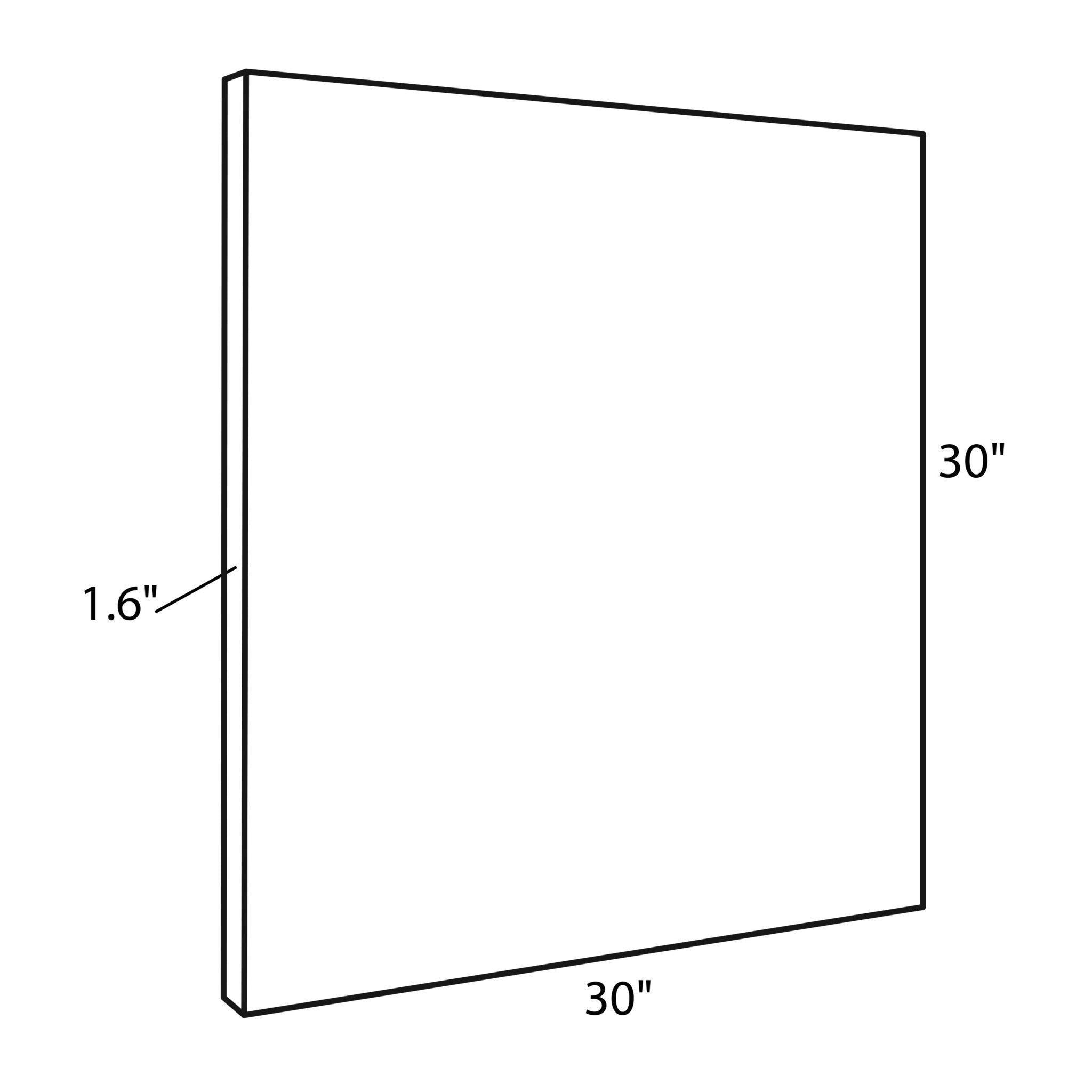 Sylvie Minimalist Evergreen Trees Sketch Framed Canvas by The Creative Bunch Studio