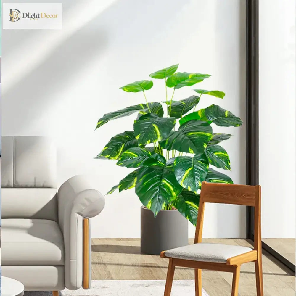 Dlight Decor 75cm Tropical Monstera Plant 24 Leaves