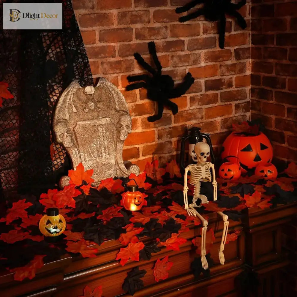 Dlight Decor Maple Leaves Set for Autumn Wall and Table Decor