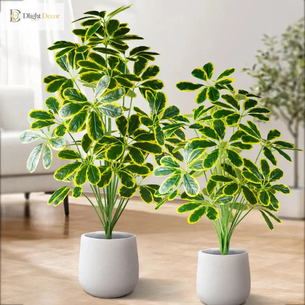 Dlight Decor Palm Plant for Natural Indoor Outdoor Charm