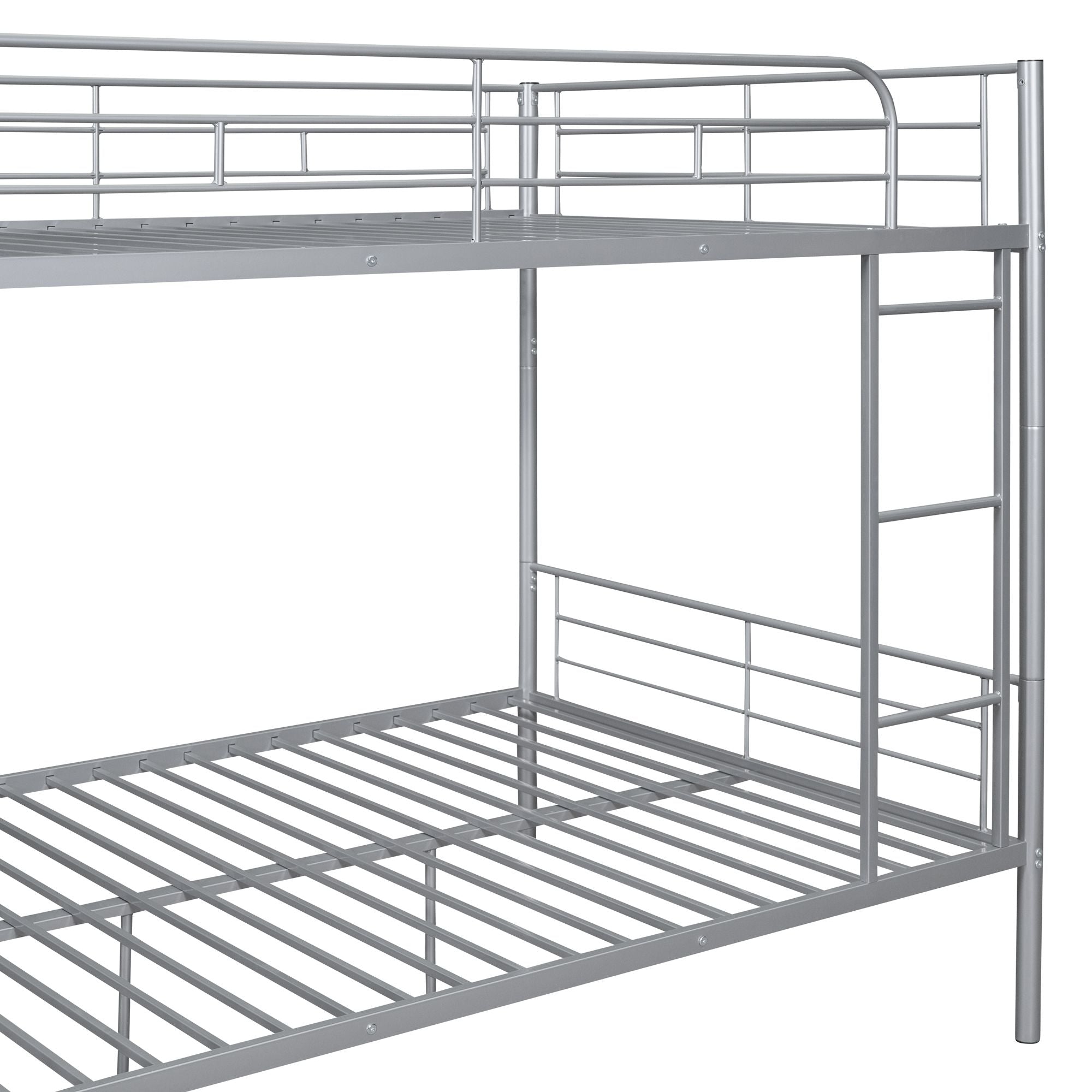 Full Over Full Metal Bunk Bed - Just Better Bunk Beds