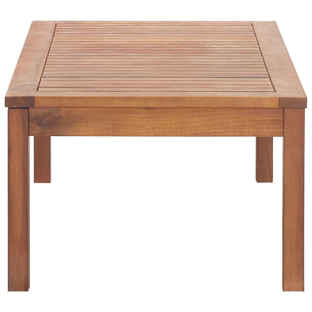 4 Piece Garden Lounge Set with Cushions Solid Acacia Wood-4