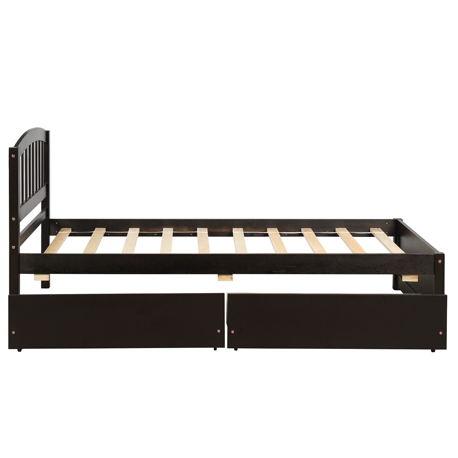 Twin Bunk Bed with 2 Drawers - Just Better Bunk Beds