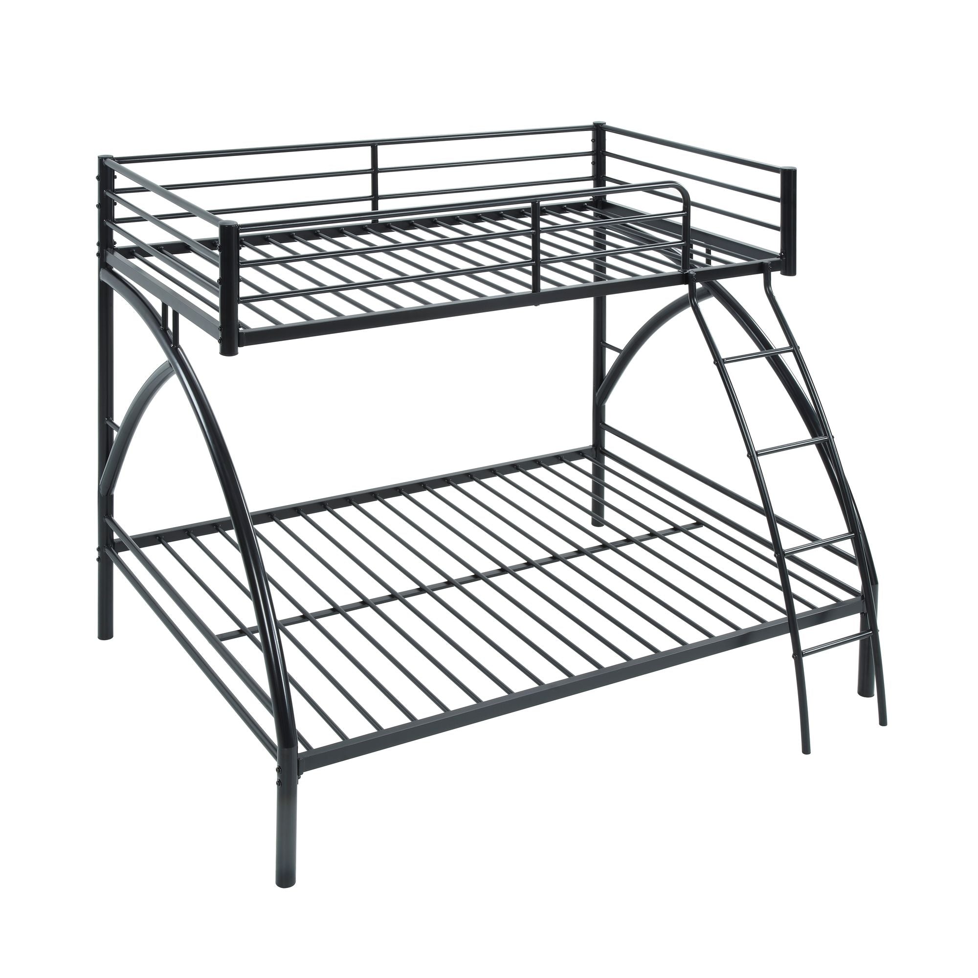 Twin Metal Bunk Bed - Black - Just Better Bunk Beds