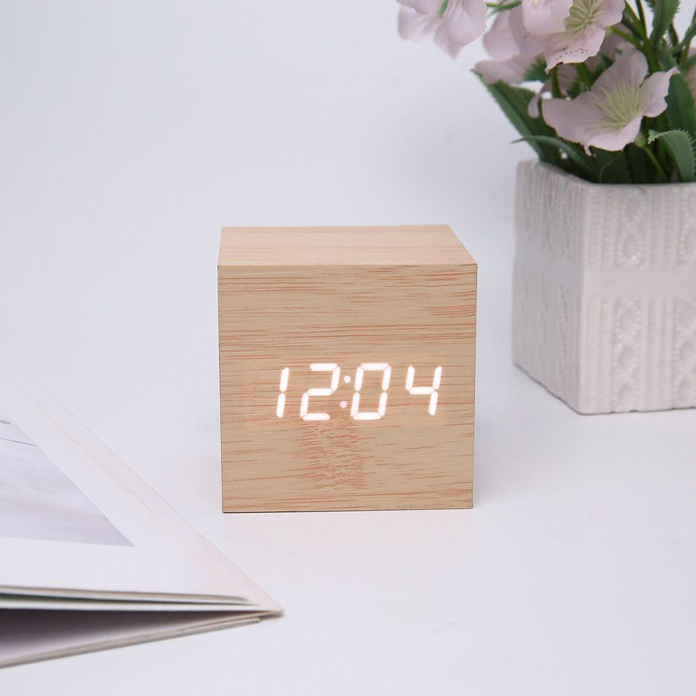 Wooden Minimalist Table Clock - PRHOMZ