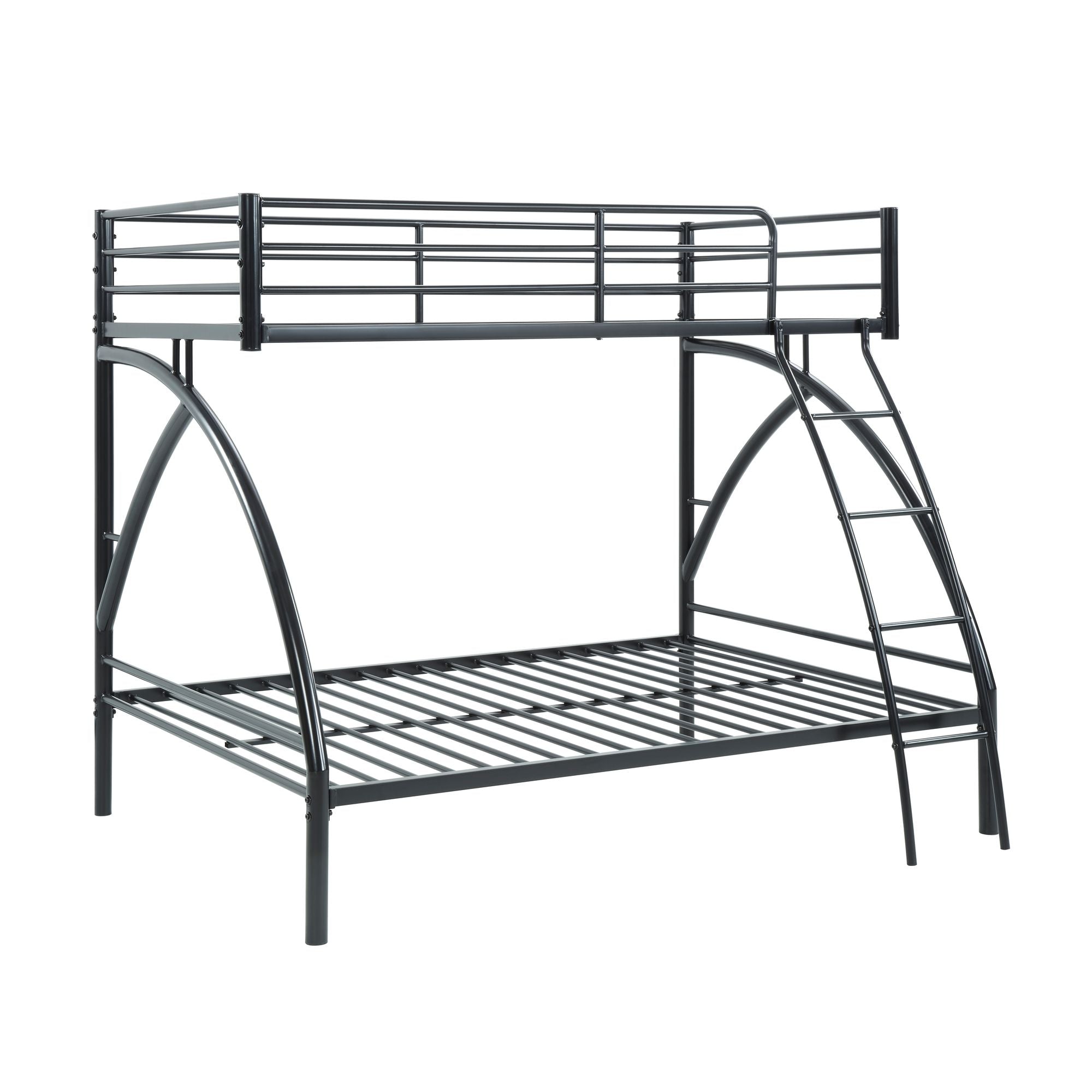 Twin Metal Bunk Bed - Black - Just Better Bunk Beds