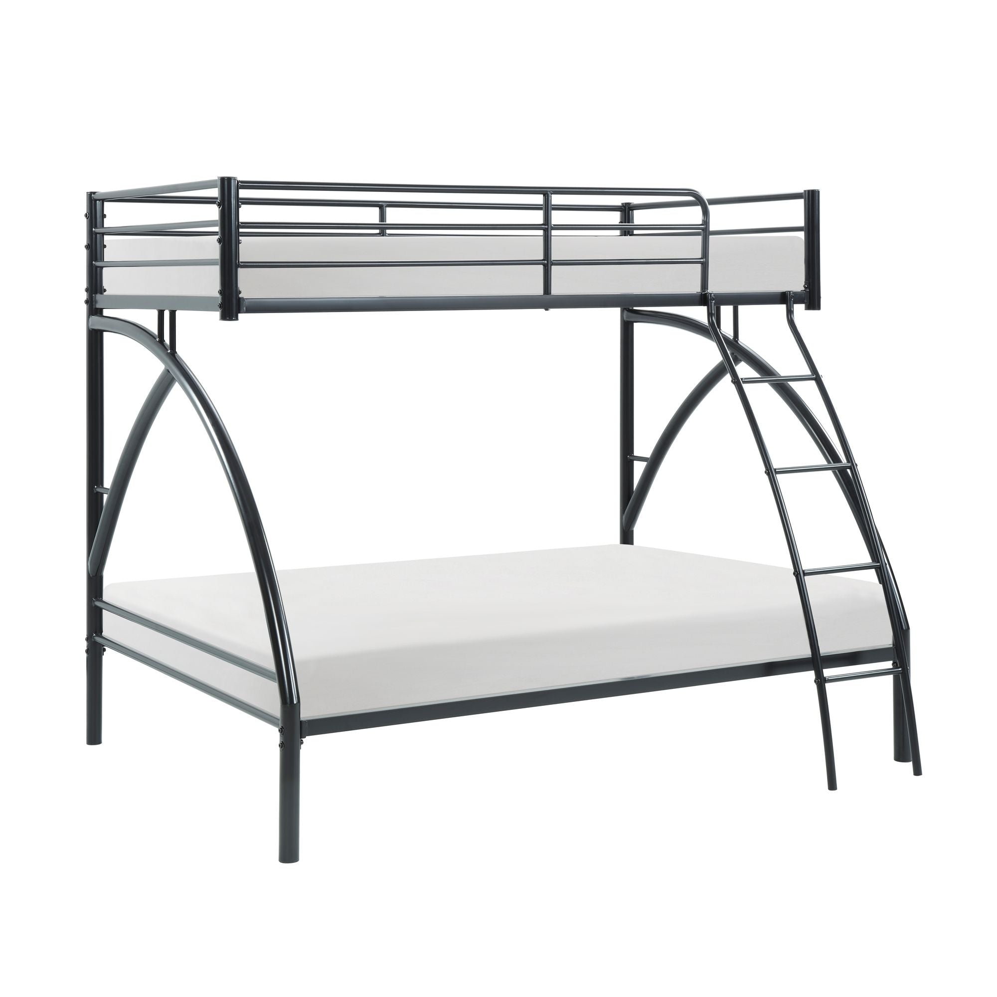 Twin Metal Bunk Bed - Black - Just Better Bunk Beds