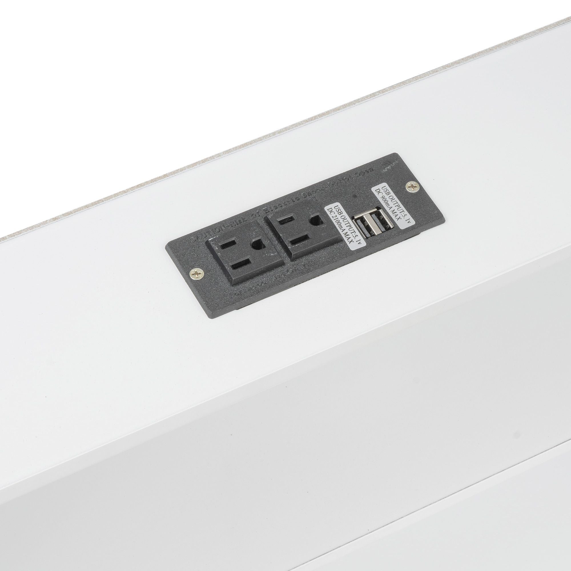 Queen Bunk Bed with Storage - White - Just Better Bunk Beds