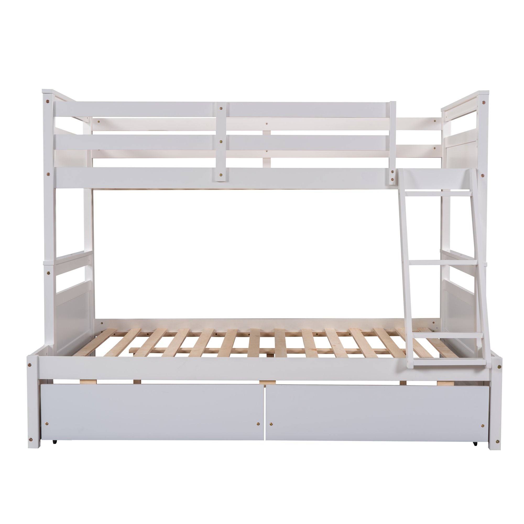 Twin Over Full Bunk Bed with Storage - Just Better Bunk Beds