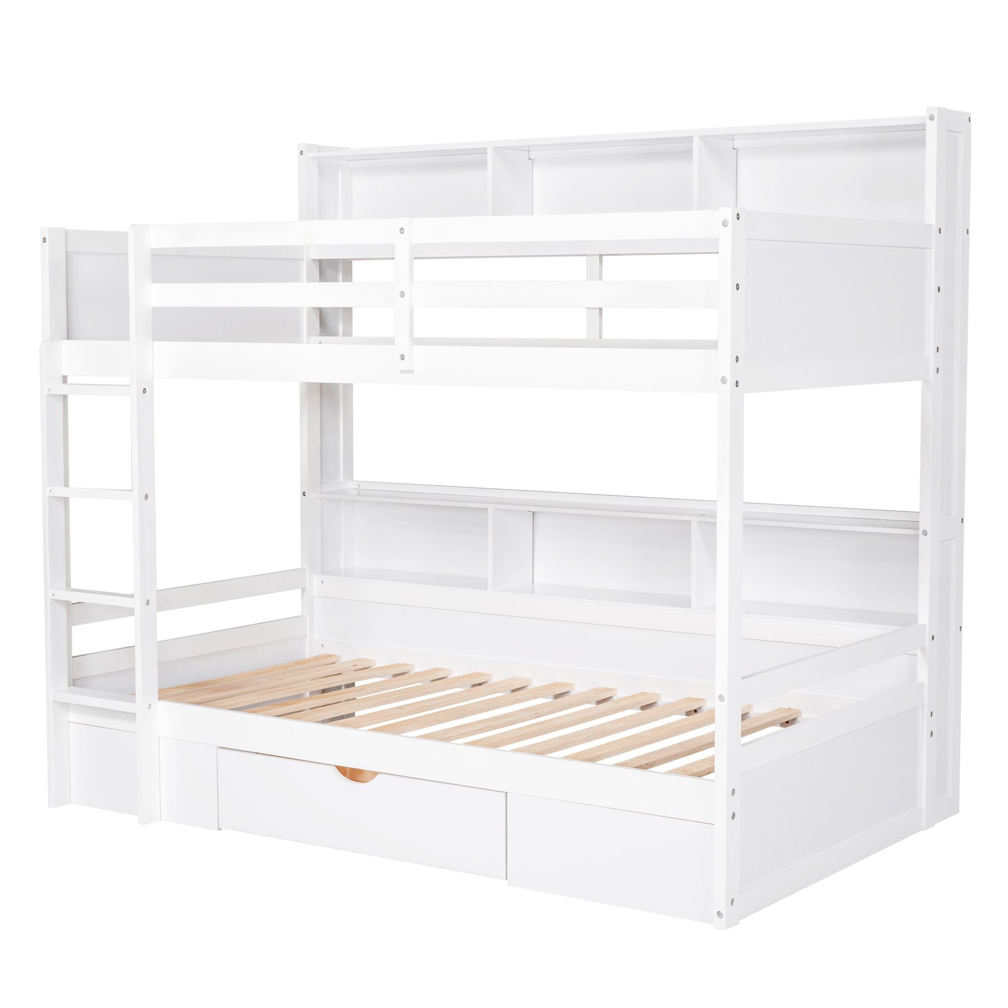 Twin Bunk Bed with Drawers - Just Better Bunk Beds