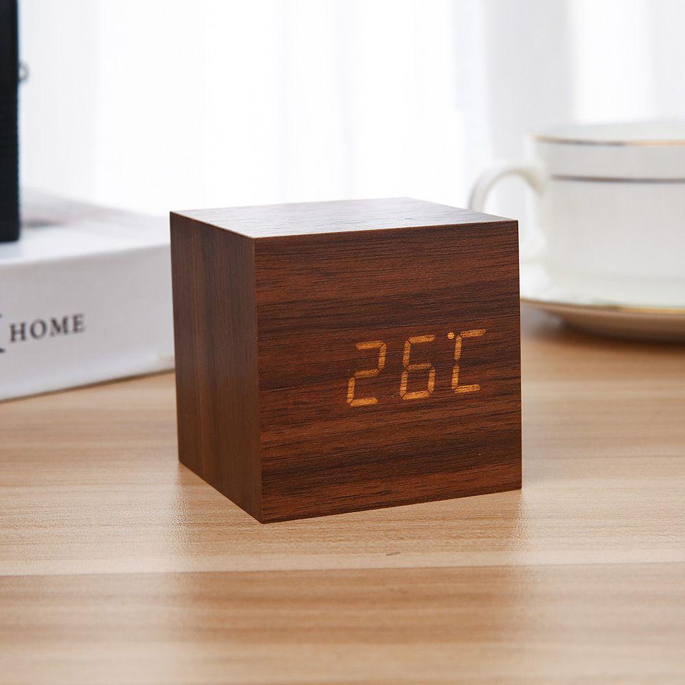 Wooden Minimalist Table Clock - PRHOMZ