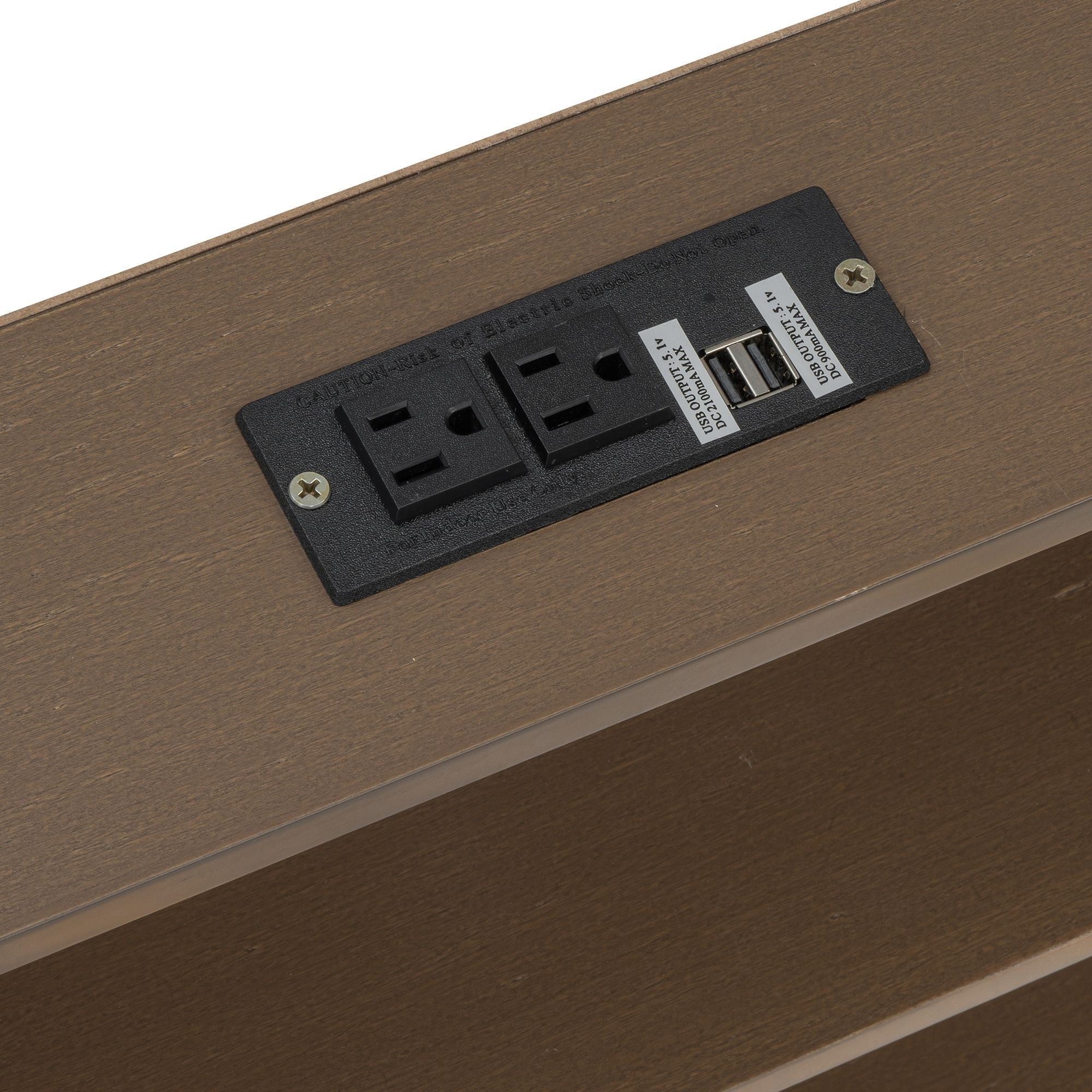 Queen Wood Bunk Bed with Storage - Rustic - Just Better Bunk Beds