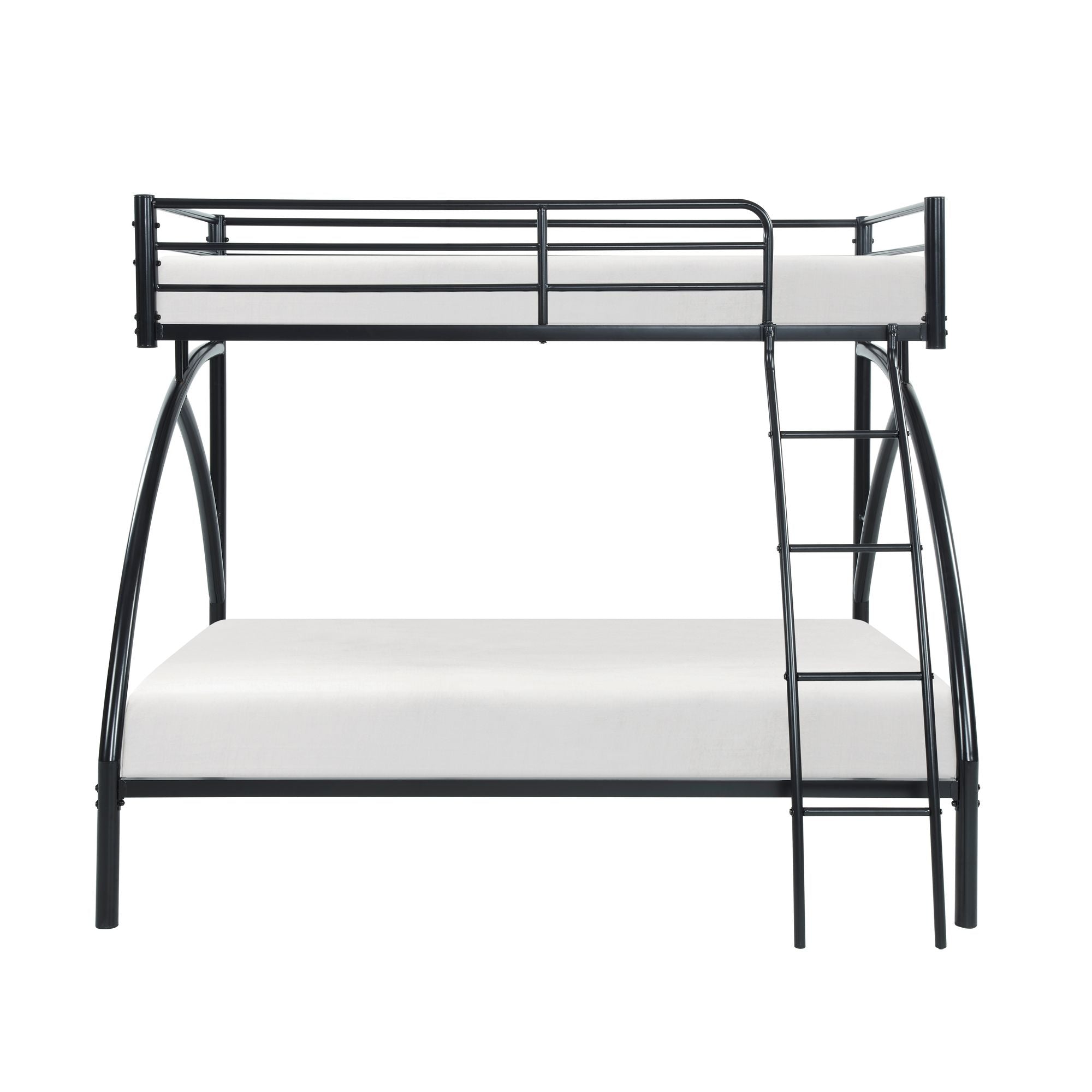 Twin Metal Bunk Bed - Black - Just Better Bunk Beds
