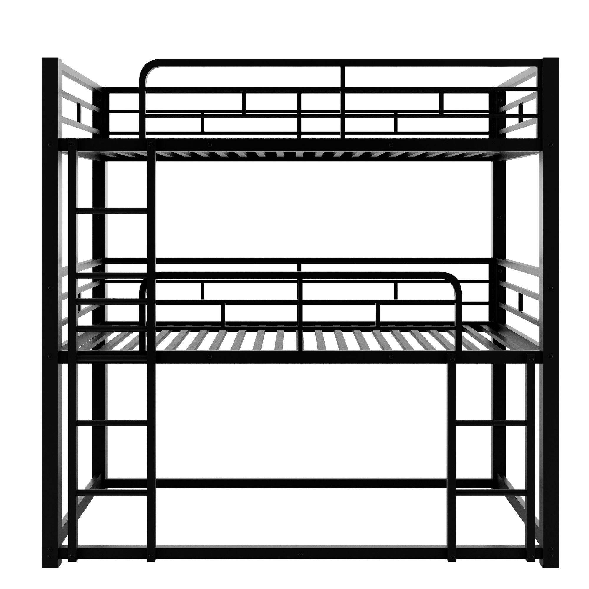 Triple Twin Metal Bunk Bed - Just Better Bunk Beds