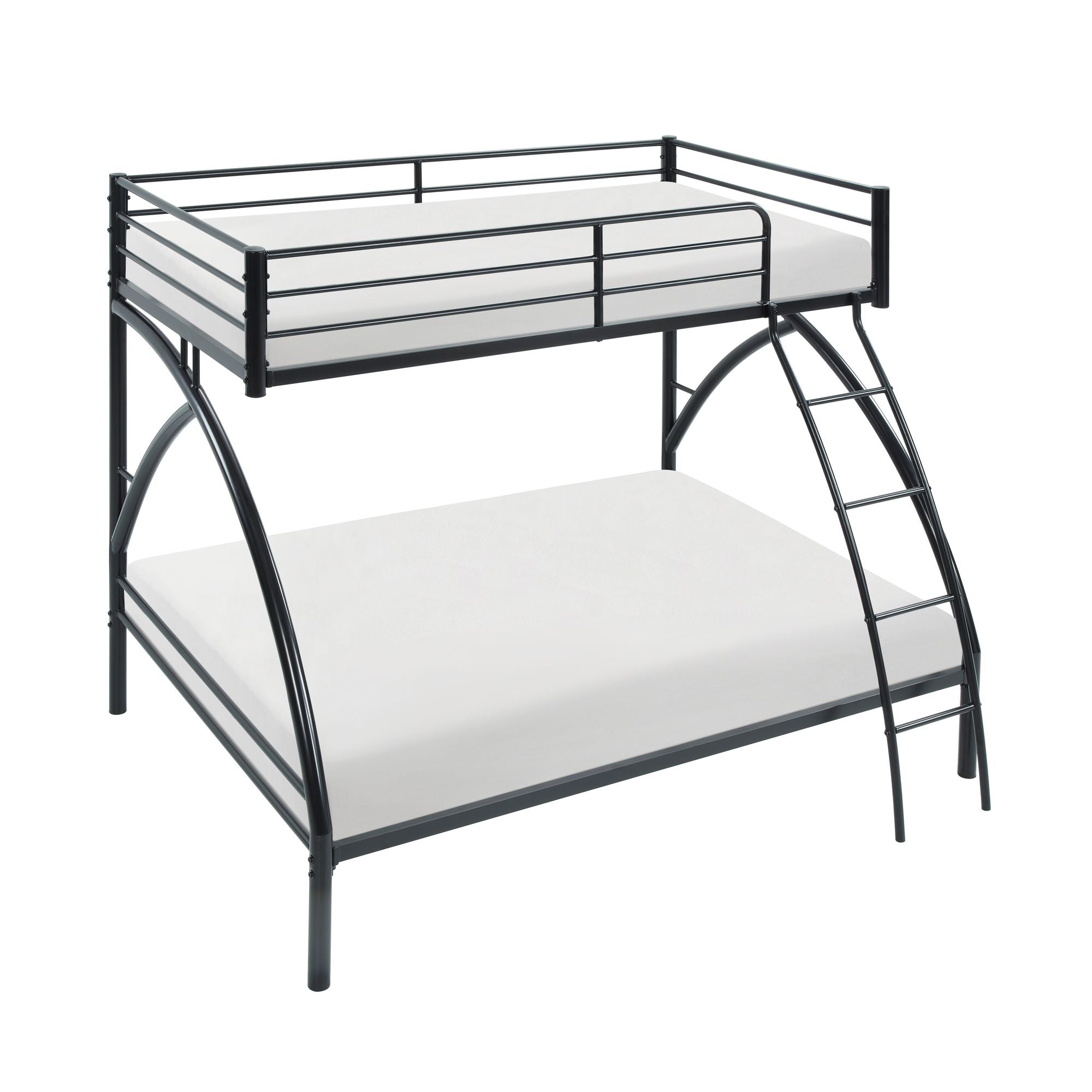Twin Metal Bunk Bed - Black - Just Better Bunk Beds