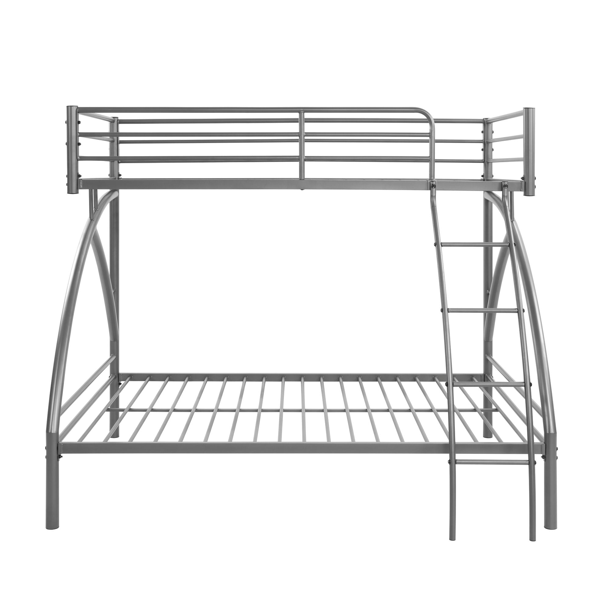 Twin Metal Bunk Bed - Gray - Just Better Bunk Beds