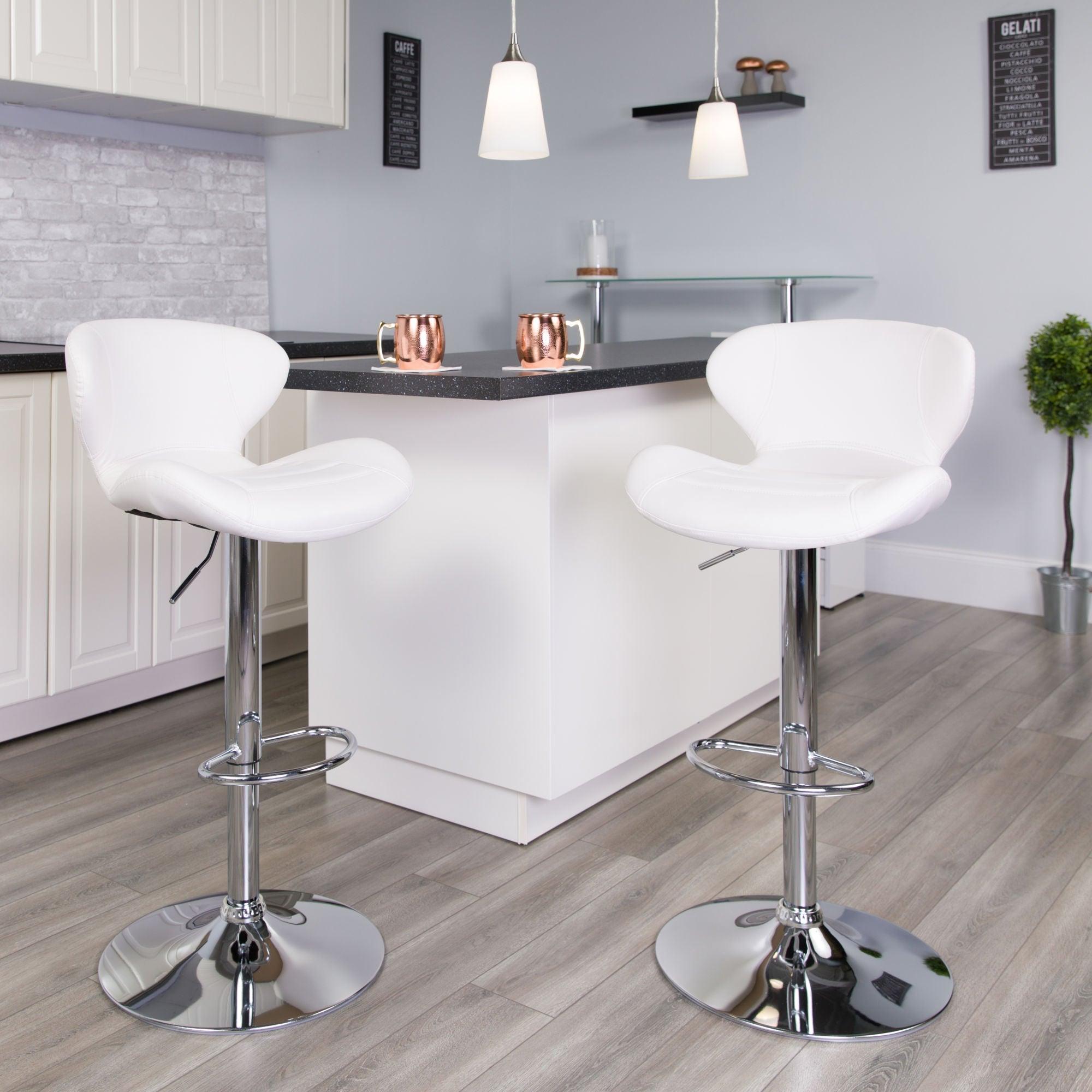 Set of Modern Adjustable Barstool - PRHOMZ